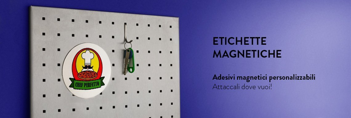 Adesivi Magnetici Riposizionabili Personalizzati